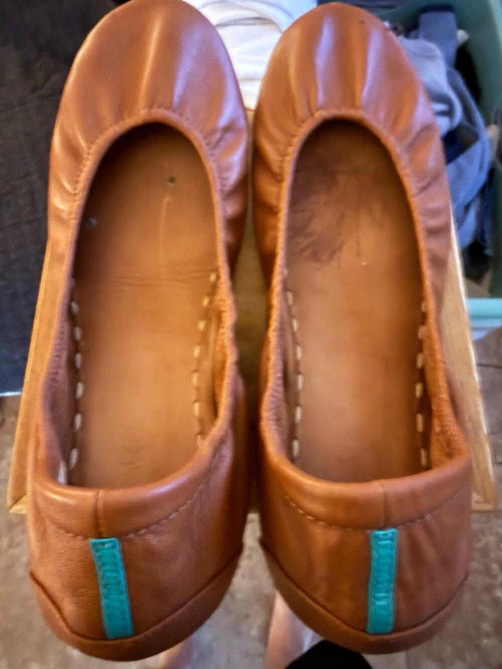 Tieks Chestnut Ballet Flats Women's Size 11